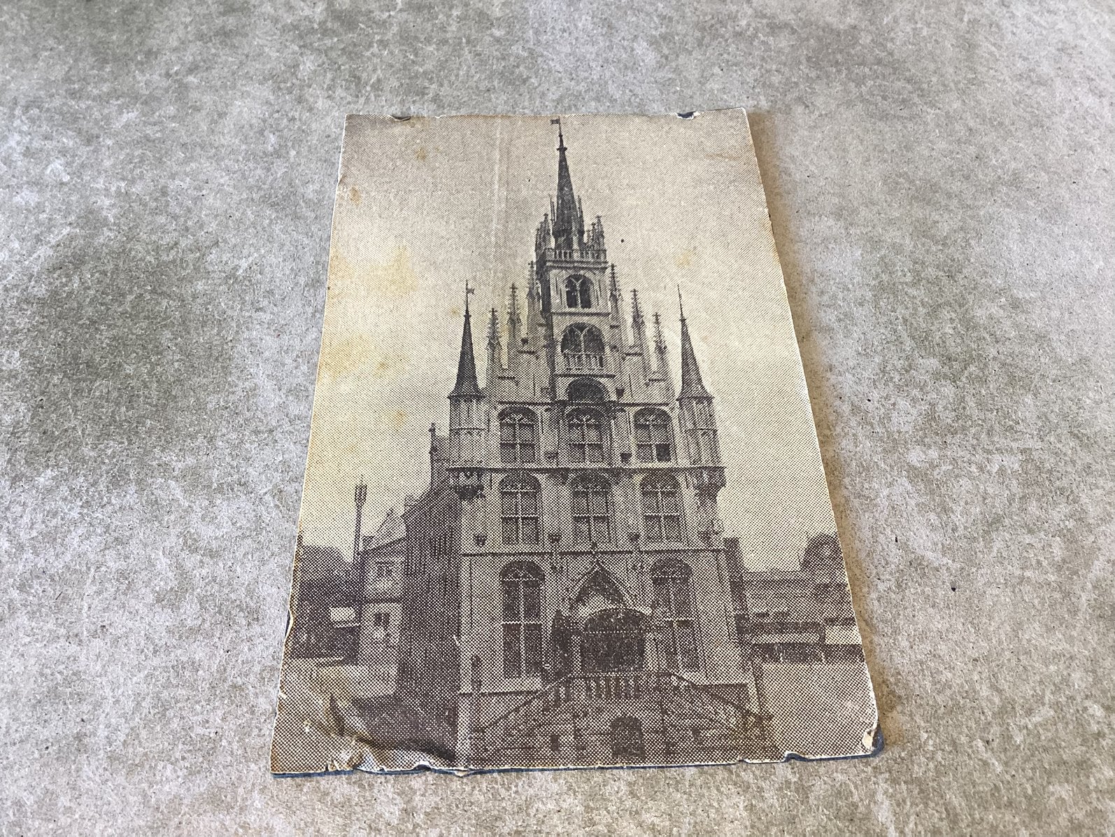 Gouda.      Stadhuis, Ophalen of Verzenden, Zuid-Holland