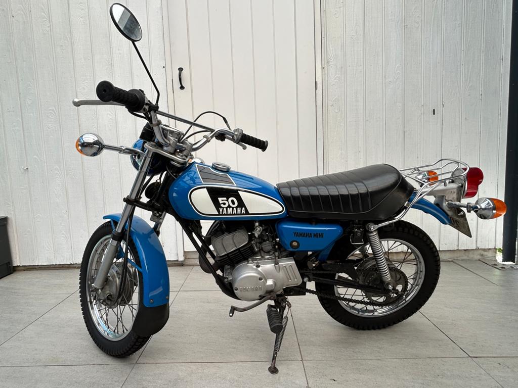 Yamaha Mini 50 - Klassieke bromfiets, Fietsen en Brommers, Brommers | Oldtimers, Ophalen, Yamaha