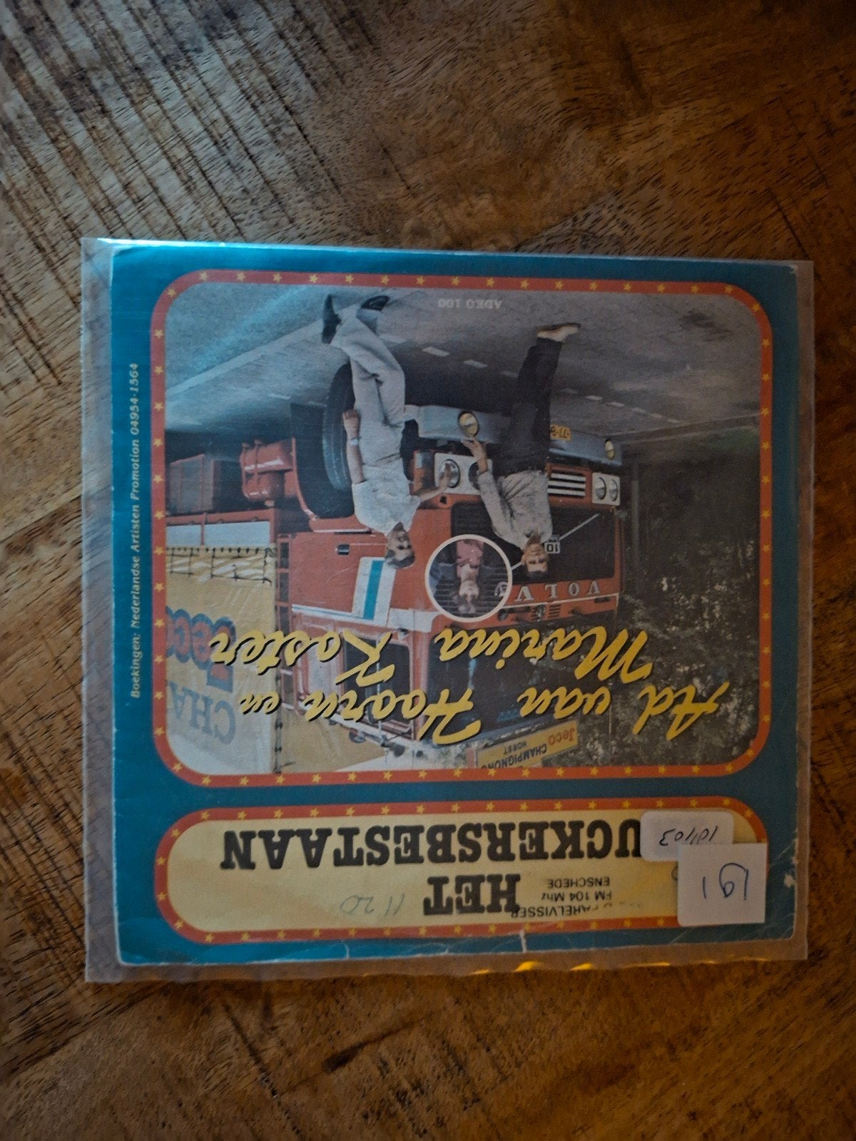 Ad van Hoorn en Marina Koster - Het truckersbestaan Single, Ophalen of Verzenden, Gebruikt, Schlager