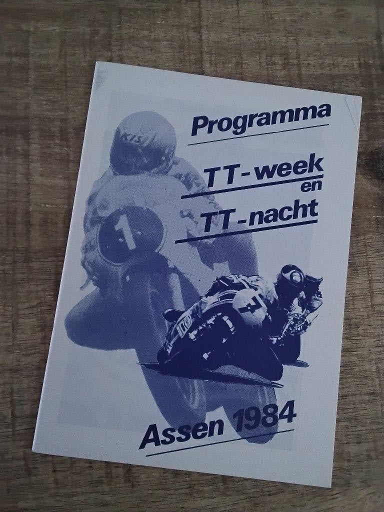 Programma tt week en tt nacht 1984 tt assen, Ophalen of Verzenden, Nieuw, Motoren