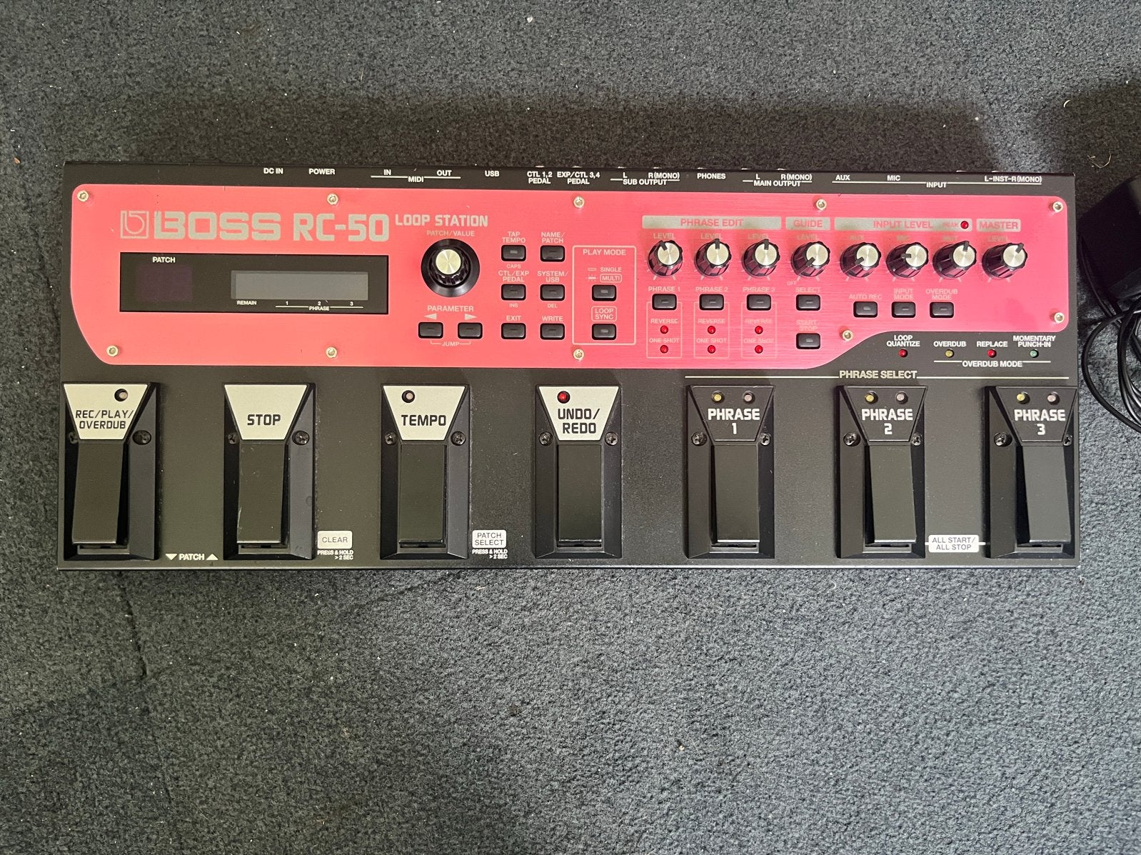 BOSS RC-50 Loop Station - Perfect voor live optredens, Muziek en Instrumenten, Ophalen, Gebruikt, Multi-effect