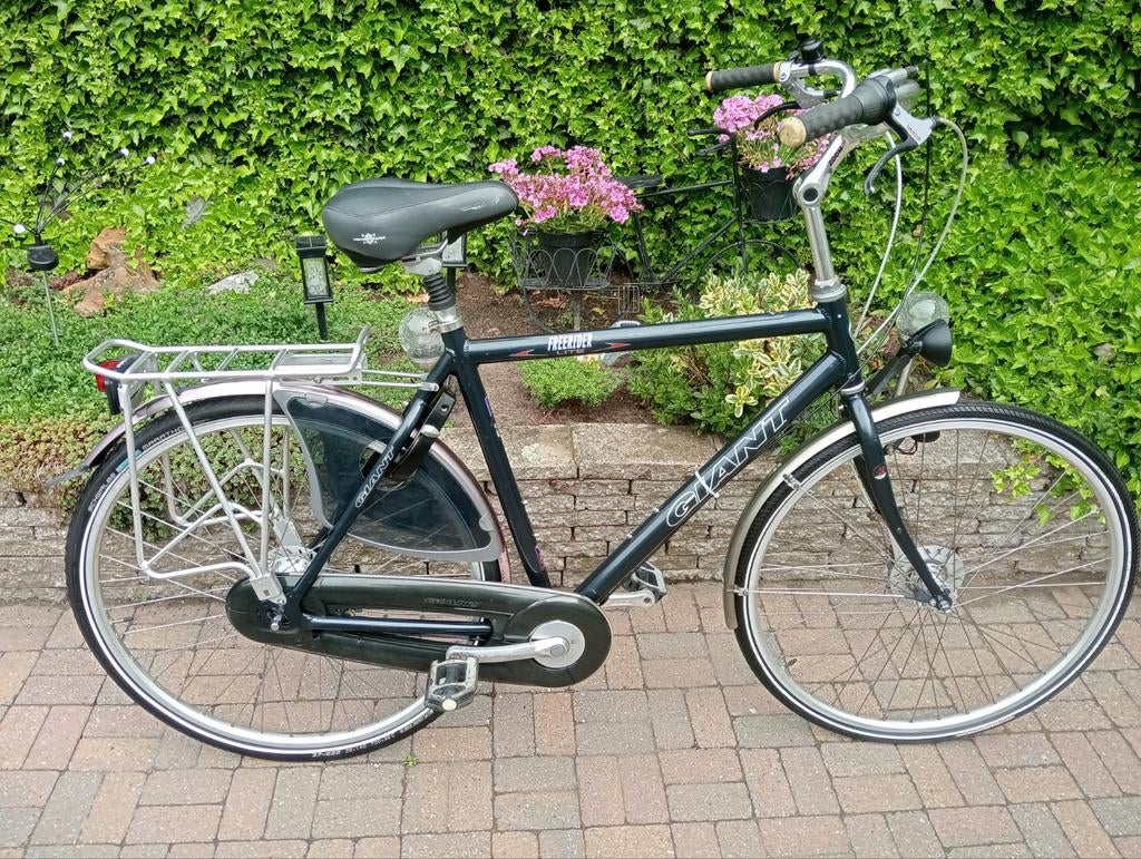 Giant herenfiets freerider lite., Ophalen, Giant, Versnellingen