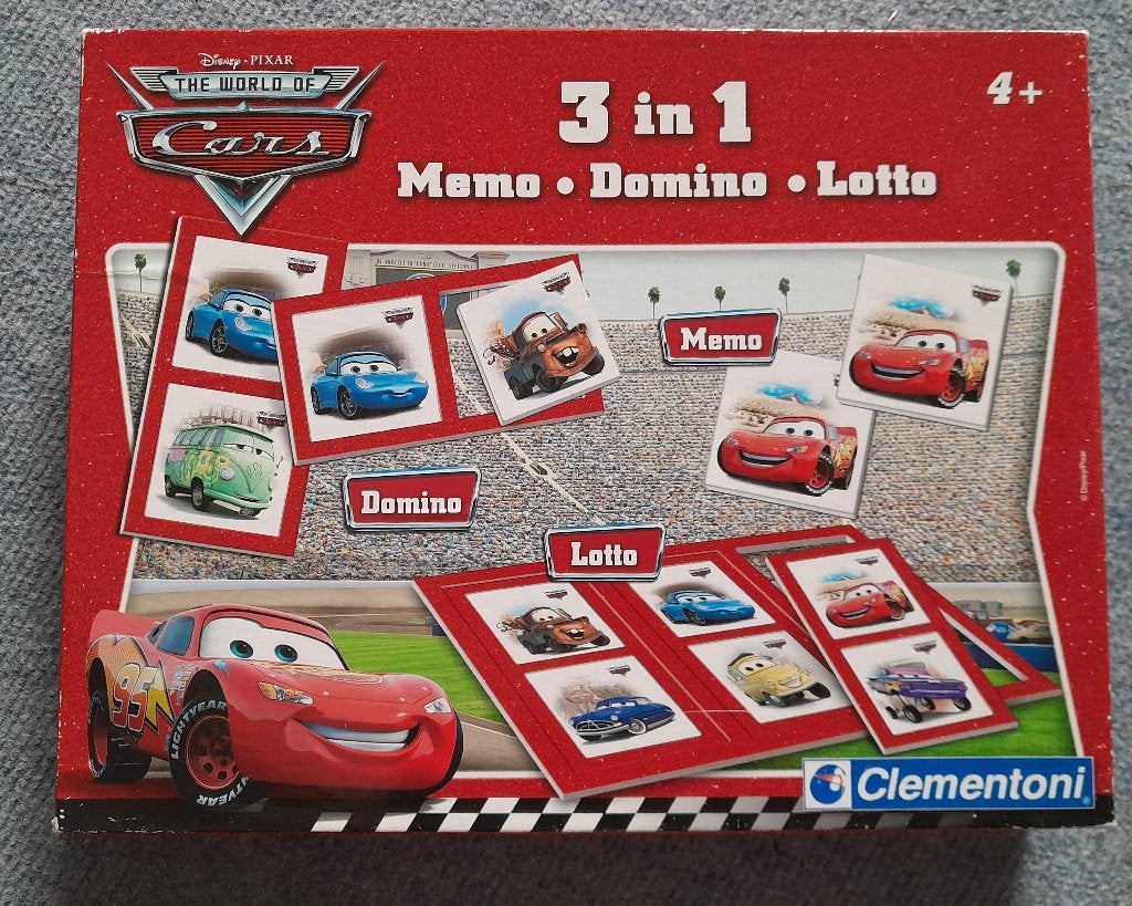 Disney Pexar Cars spellen, Ophalen, 10 tot 50 stukjes, Nieuw, 4 tot 6 jaar