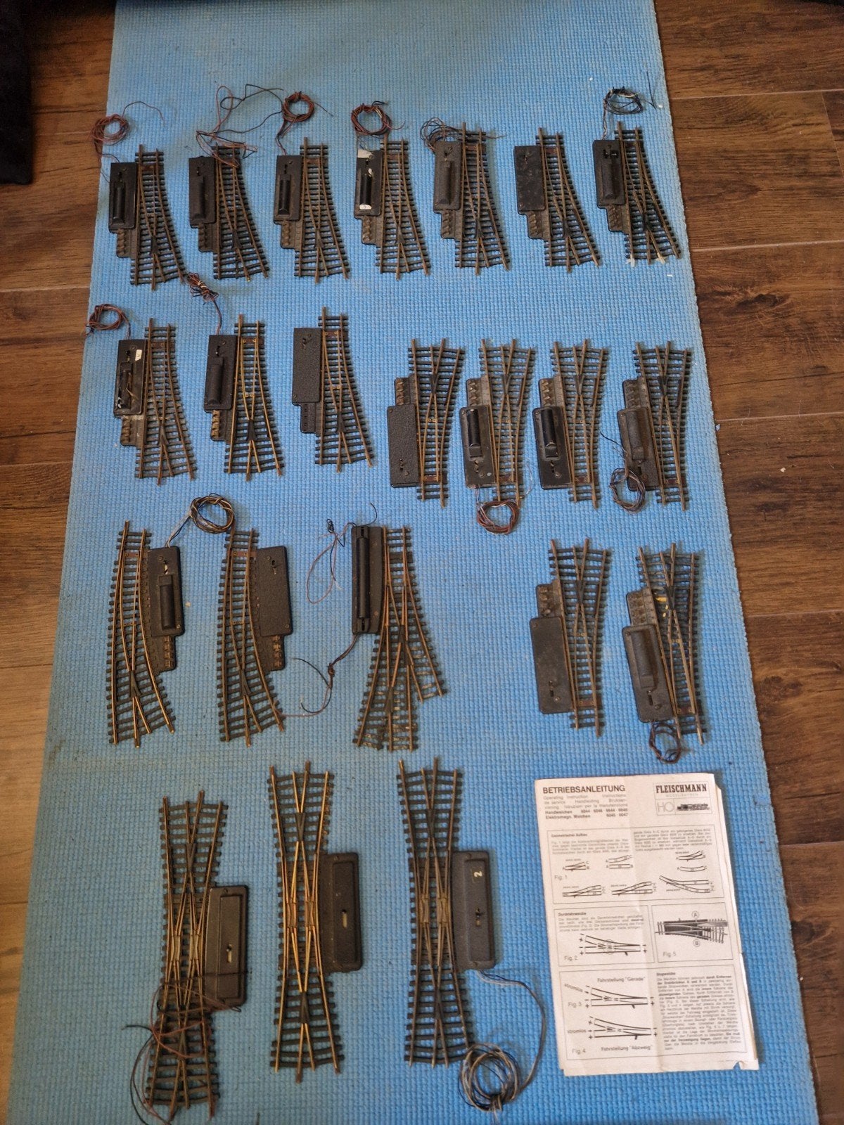 Fleischmann modelspoor rails en wissels, Ophalen of Verzenden, Gebruikt, Rails, Fleischmann