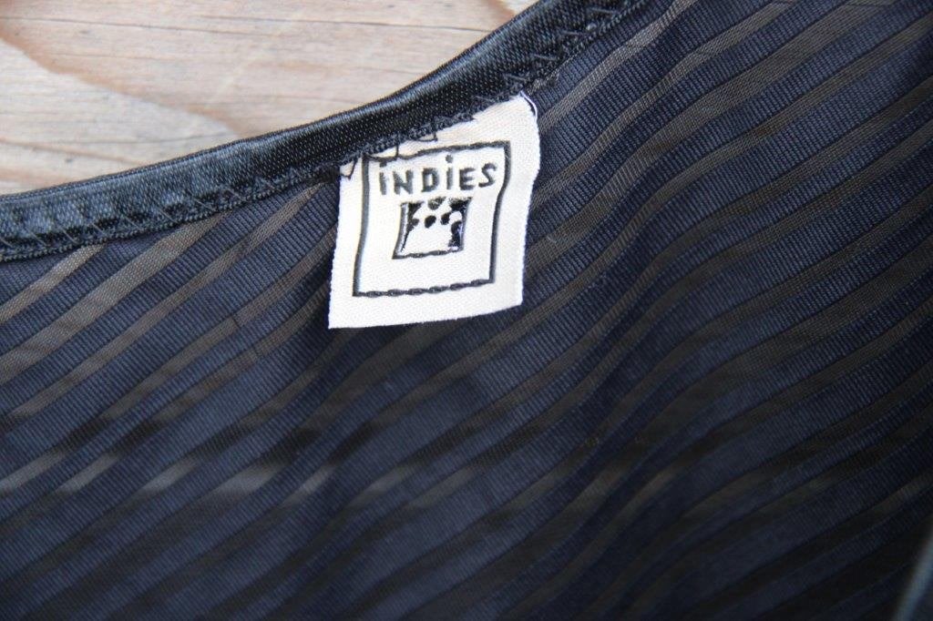 Jurk met vaste broek zwart Indies mt S Travel Vaste prijs, Zwart, Ophalen of Verzenden, Zo goed als nieuw, Indies