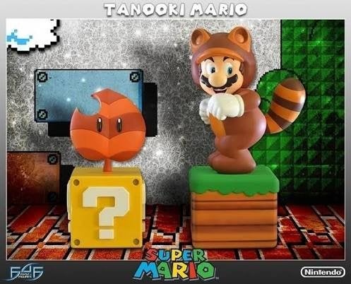 Tanooki mario first4figures f4f exclusive, Ophalen of Verzenden, Zo goed als nieuw