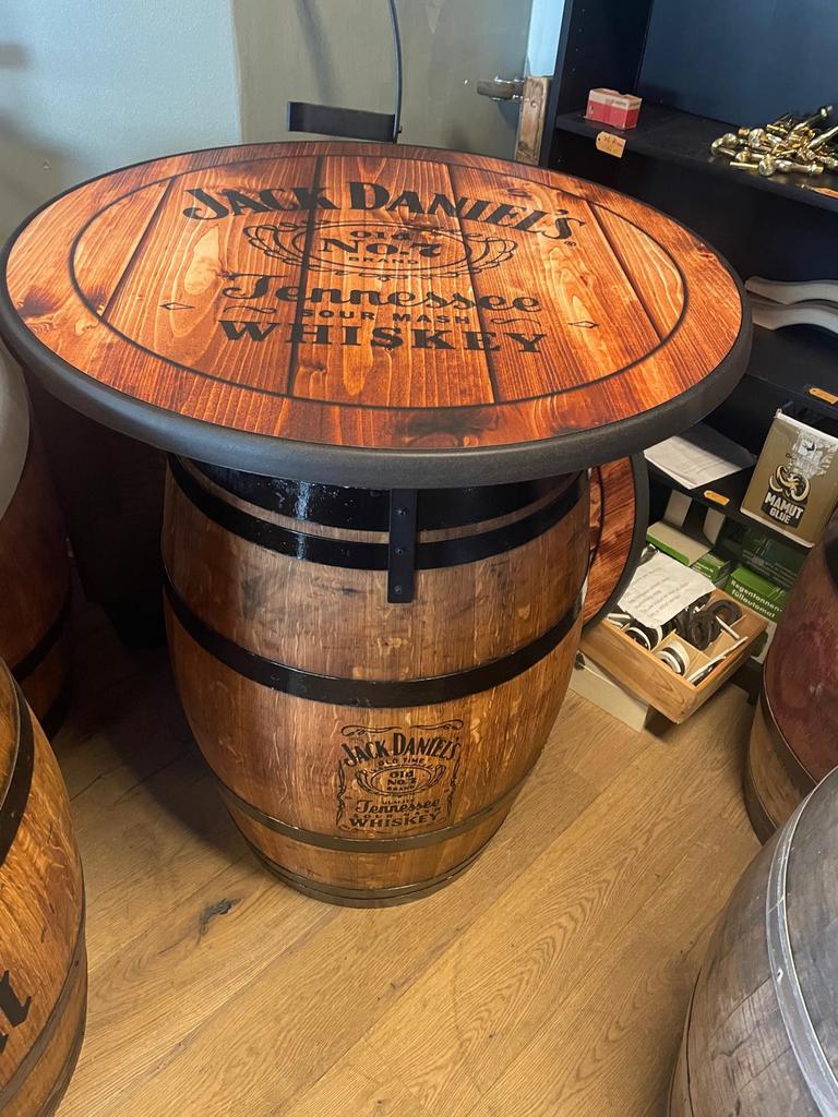 Jack daniels statafel, Ophalen, Zo goed als nieuw, Bb, Bb