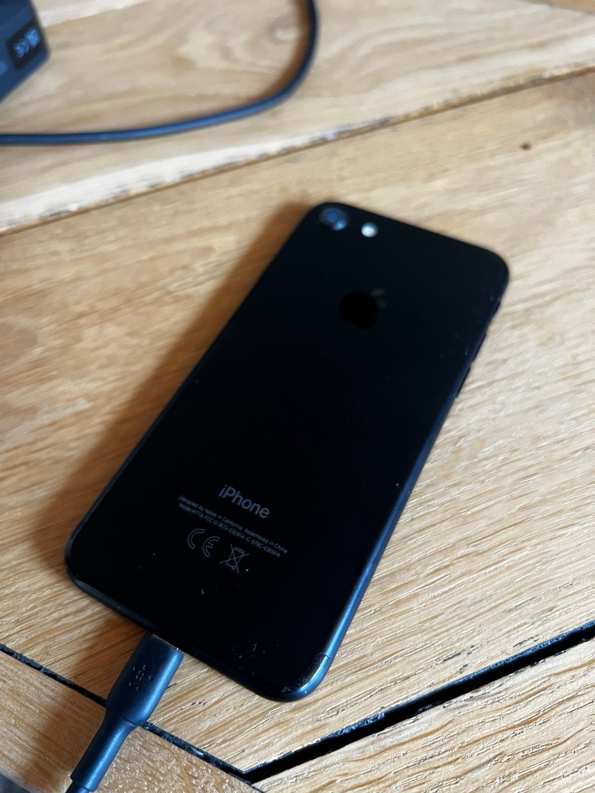 iPhone 7 32GB Zwart - Zo goed als nieuw, Telecommunicatie, Mobiele telefoons | Apple iPhone, Ophalen, Zwart, 32 GB, Zo goed als nieuw