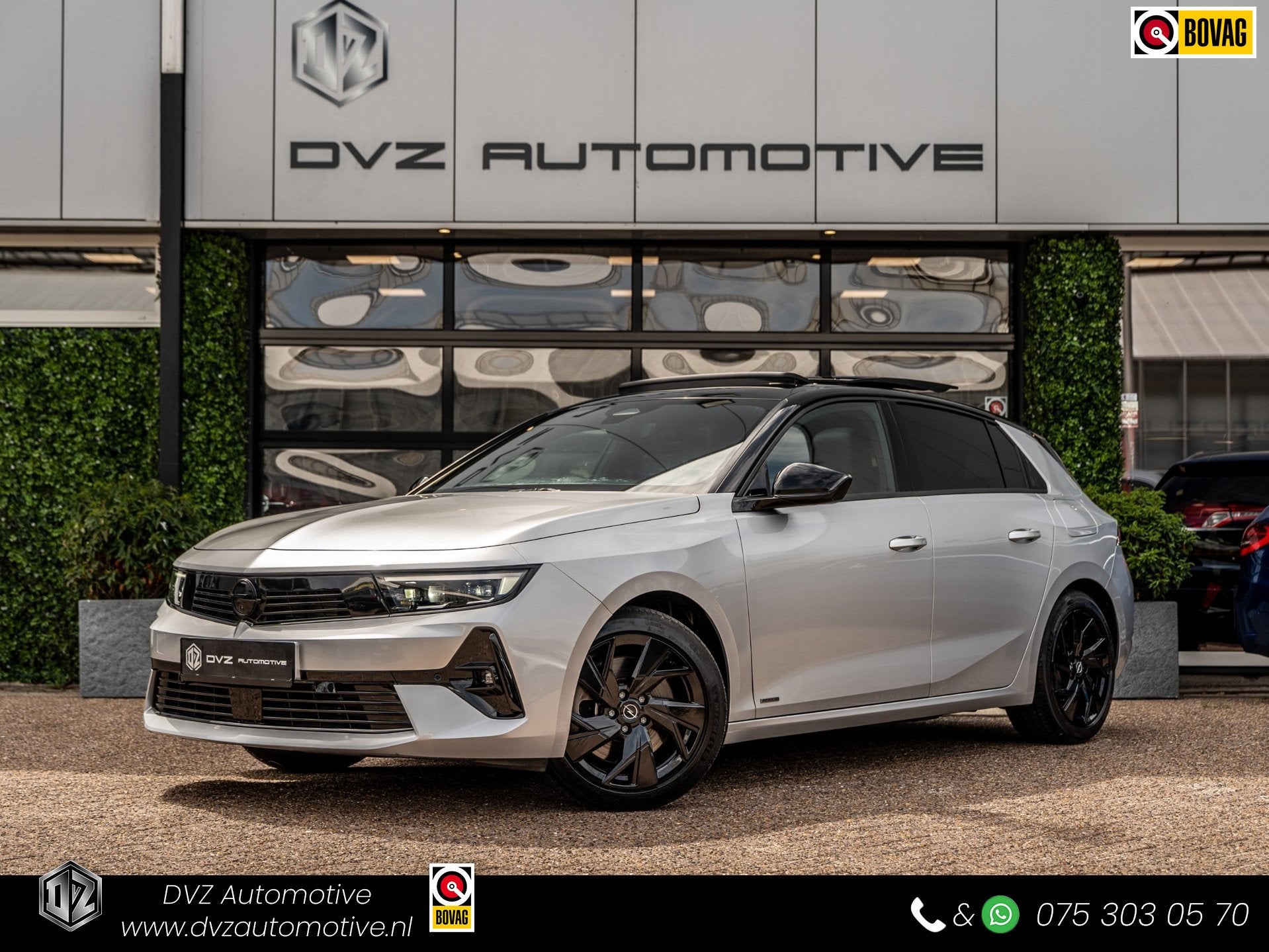 Opel Astra 1.6 Turbo Plug In Hybrid GSe Ultimate | Pano | Su, Gebruikt, Zwart, 4 cilinders, Met garantie (alle)