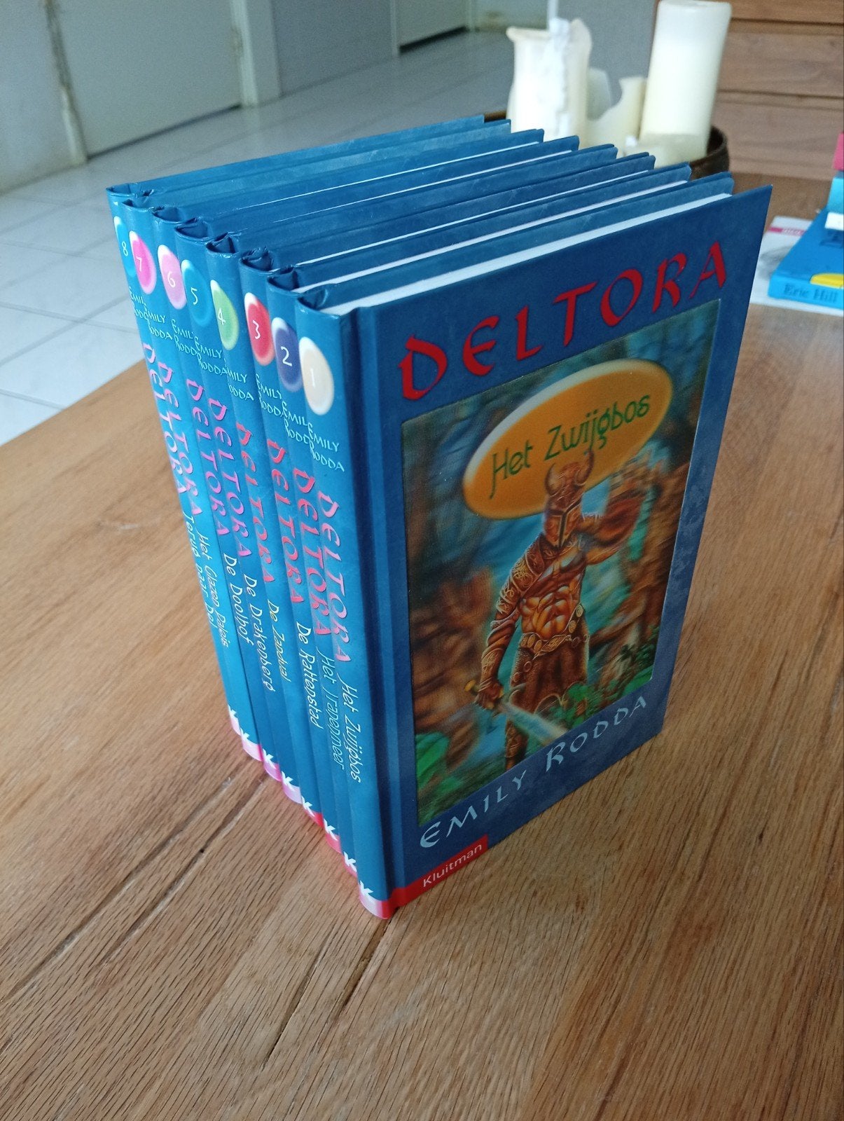 Deltora Quest Boekenserie  - Deel 1 t/m 8, Ophalen of Verzenden, Zo goed als nieuw, Emily Rodda