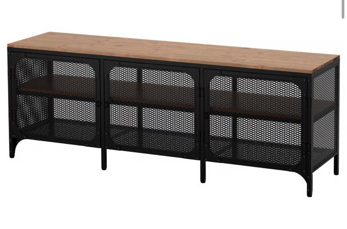 Tv kast industrieel, Ophalen, Zo goed als nieuw, 25 tot 50 cm