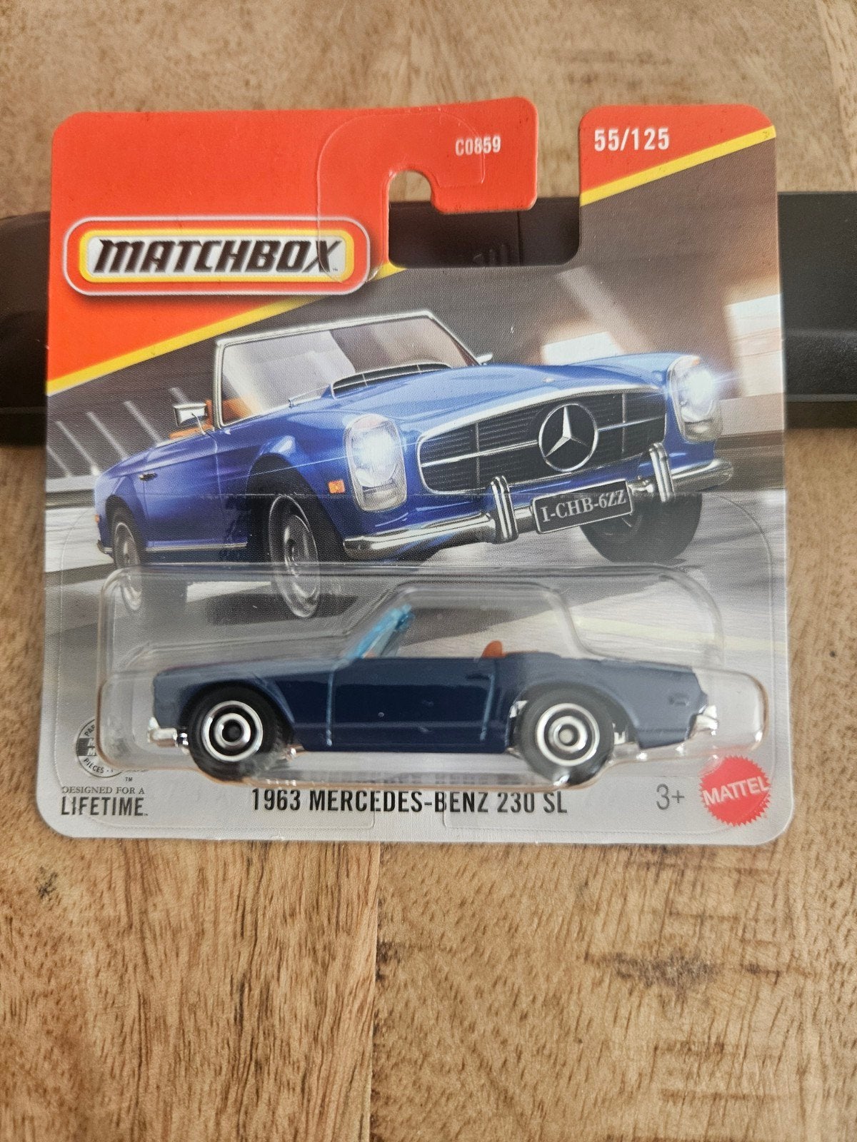 Matchbox Mercedes-Benz 230 SL 1963 Nieuw, Ophalen of Verzenden, Nieuw, Auto