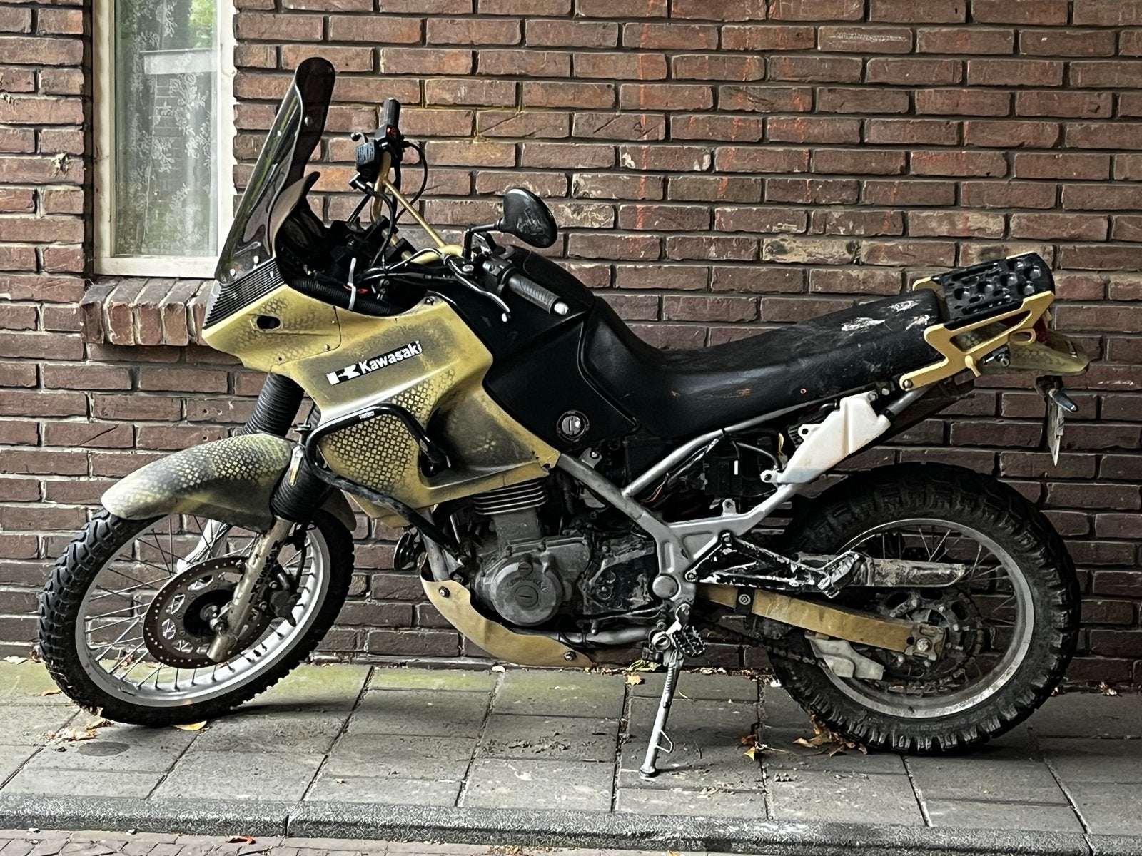 Kawasaki KLE500, Ophalen, Gebruikt