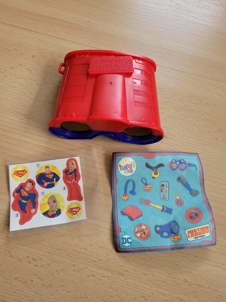 Verrekijker Happy Meal Justice League Action DC McDonald's, Ophalen of Verzenden, Superheld, Nieuw, Gebruiksvoorwerp