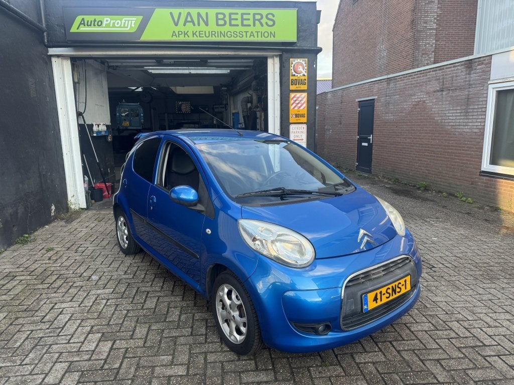 Citroën C1 1.0-12V Exclusive airco 5 deurs (bj 2011), Euro 5, Gebruikt, C1, 68 pk