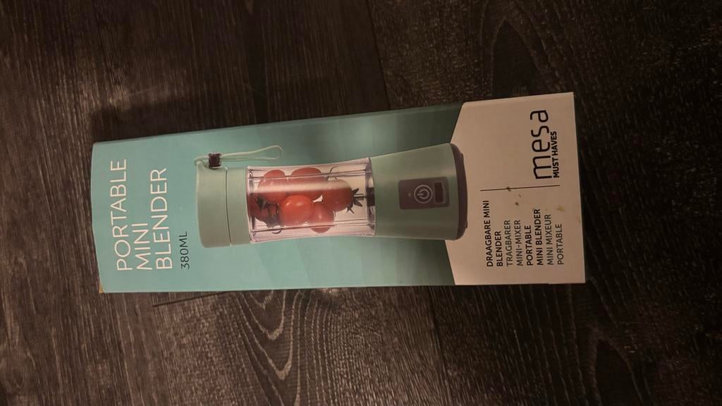 Mesa Portable Mini Blender 380ML, Ophalen of Verzenden, Nieuw, Blender to go