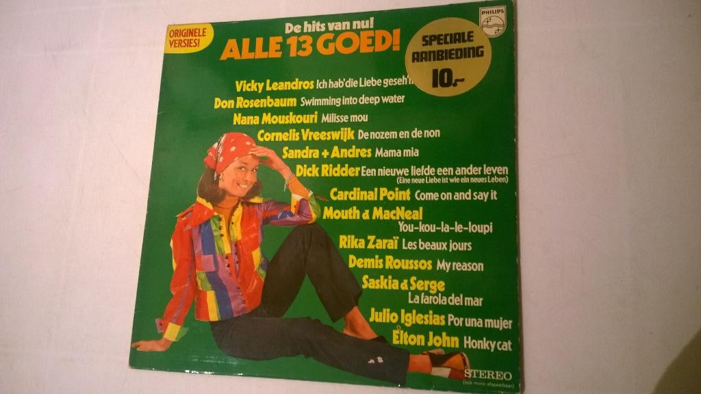 Alle 13 goed! Deel 4, Cd's en Dvd's, Vinyl | Verzamelalbums, Ophalen, Gebruikt, 12 inch, Pop