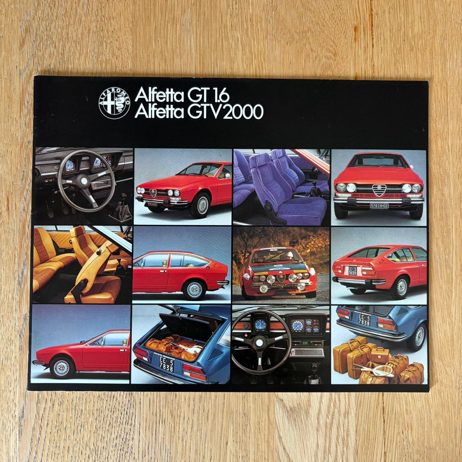 Brochure Alfa Romeo Alfetta GTV 1976 NL, Ophalen of Verzenden, Zo goed als nieuw, Alfa Romeo