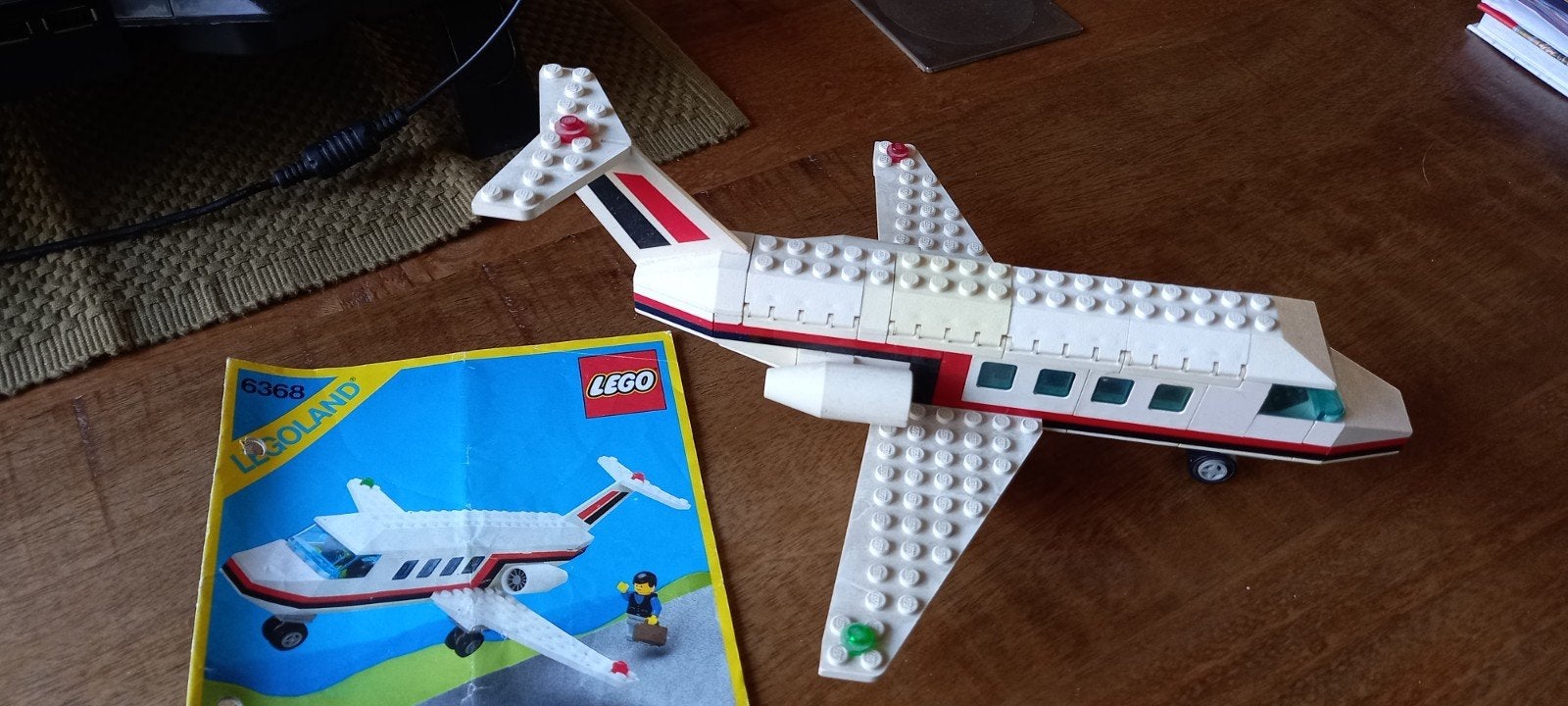 Lego Legoland 6368 Privé Vliegtuig met instructies, Ophalen, Gebruikt, Lego, Compleet