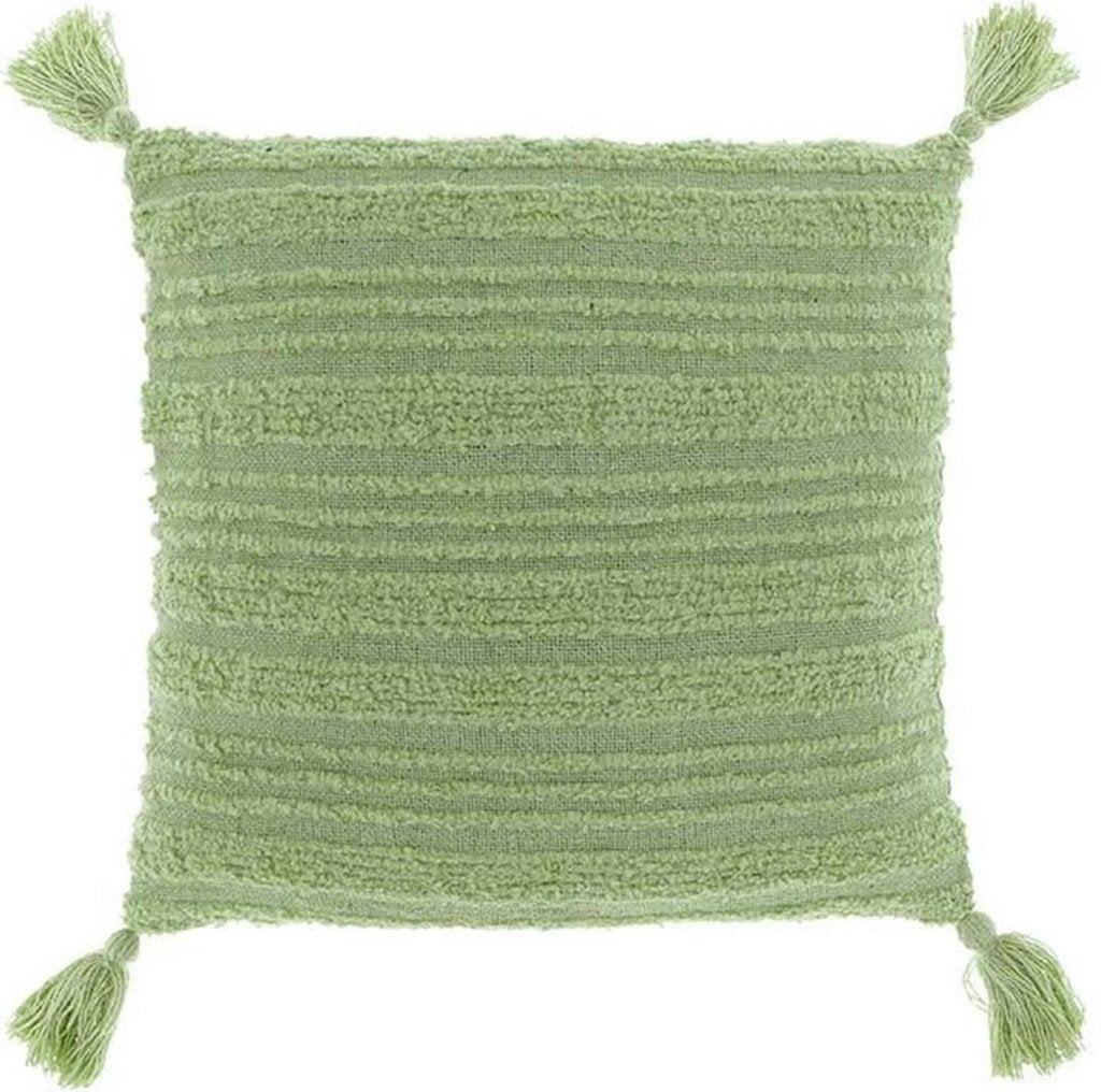Unique Living sierkussen kussen 45x45cm gevuld & met rits NW, Ophalen of Verzenden, Nieuw, Groen, Vierkant