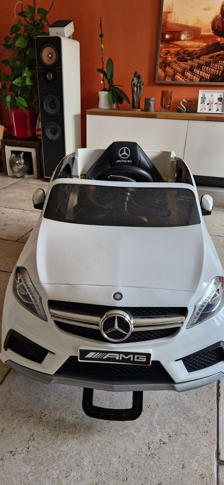 Mercedes-Benz AMG elektrische kinderauto, Ophalen of Verzenden, Gebruikt, Afstandsbediening