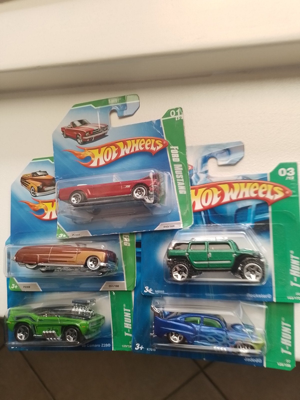 Hot wheels treasure hunt 5x hotwheels, Hobby en Vrije tijd, Modelauto's | Overige schalen, Ophalen of Verzenden, Gebruikt, Overige typen