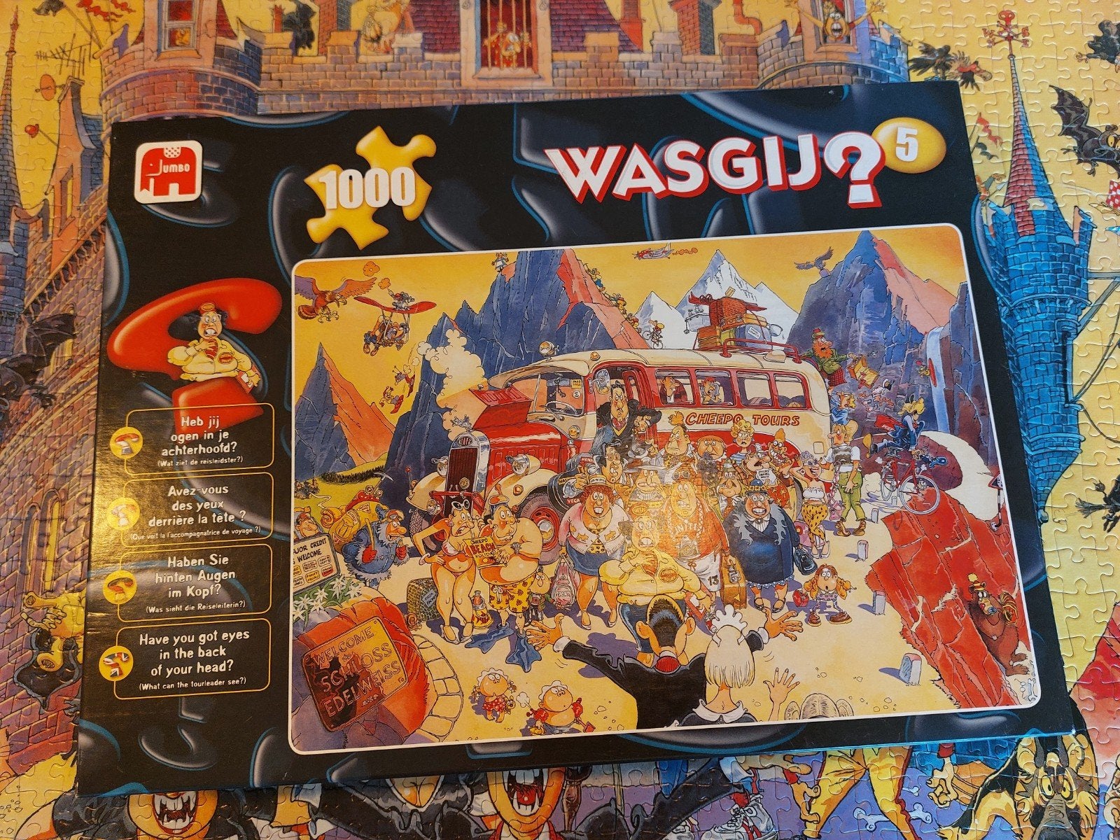 Wasgij? 5 Puzzel 1000 Stukjes - Compleet, Ophalen of Verzenden, Gebruikt