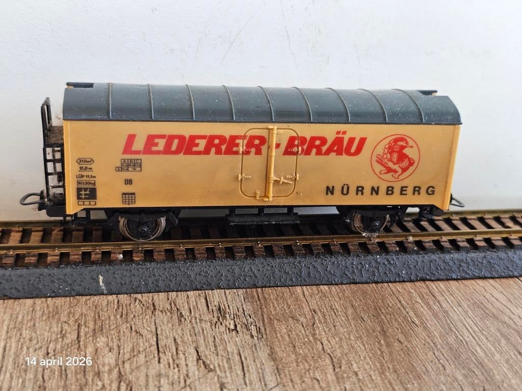 Modeltrein lima bier wagon, Ophalen of Verzenden, Gelijkstroom, Wagon, Lima