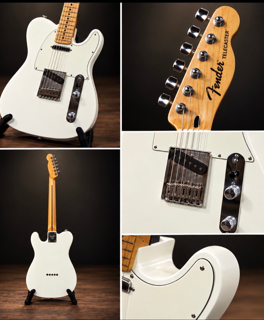 Fender Telecaster - Zo goed als nieuw. Player Polar White, Muziek en Instrumenten, Ophalen of Verzenden, Zo goed als nieuw, Solid body