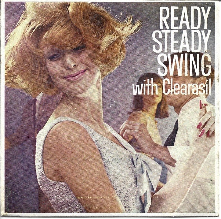 Ready Steady Swing With Clearasil Reclame single uit 1965, Gebruikt, 7 inch, Ophalen of Verzenden, EP