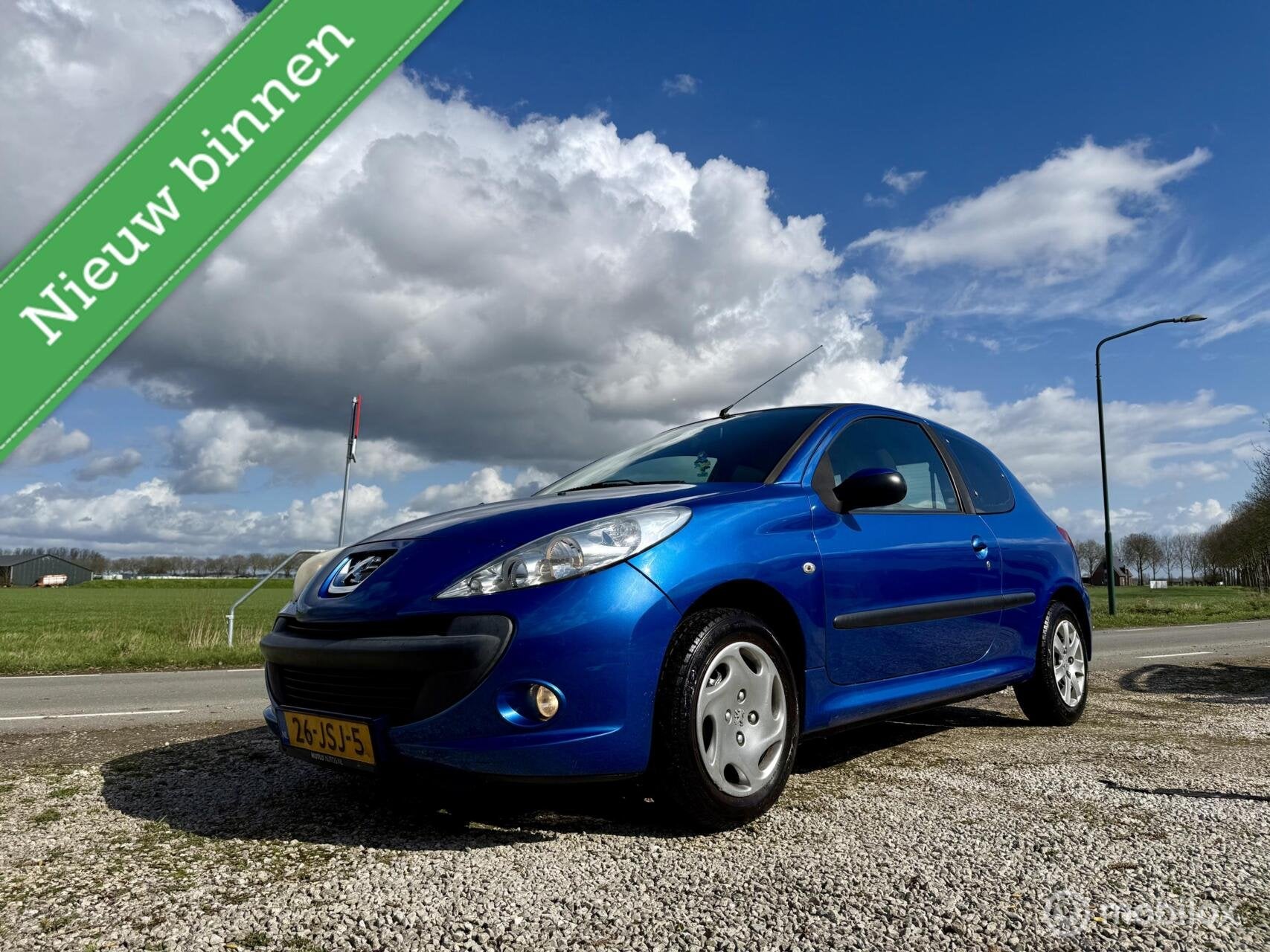 Peugeot 206 + 1.4 XS, BJ 2009, Zuinig, APK Jan 2027, NAP, Auto's, Voorwielaandrijving, 206+, 4 cilinders, Blauw