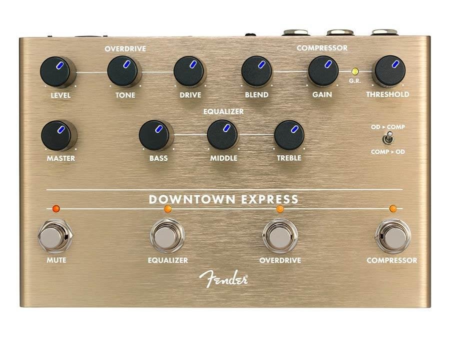 Fender Downtown Express Bass Multi Effect stompbox, ., Nieuw, Ophalen of Verzenden, Compressor
