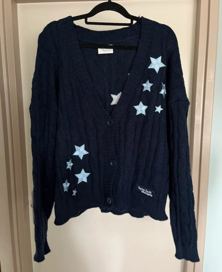 Taylor swift midnight cardigan, Ophalen of Verzenden, Zo goed als nieuw, Maat 38/40 (M)