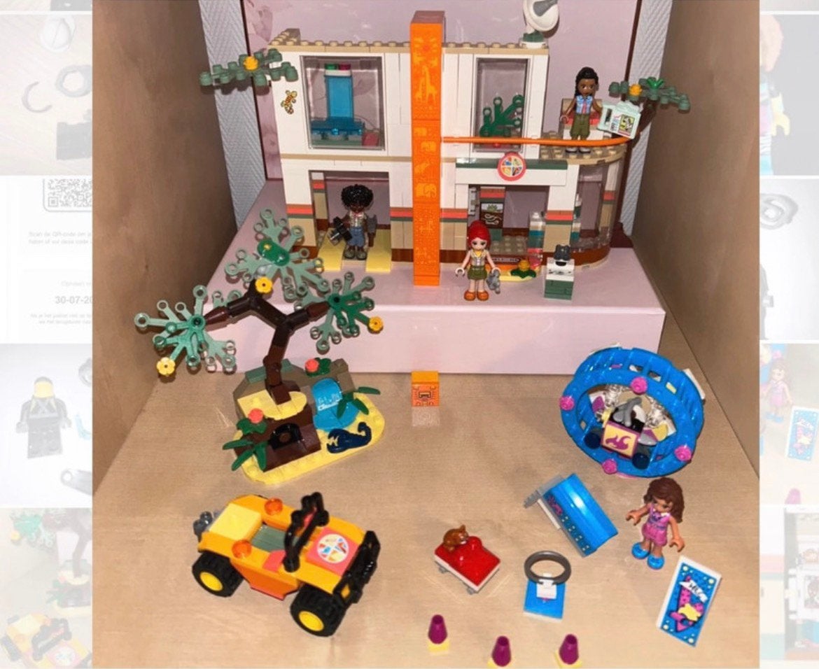 Lego Friends 41717 41383 , zonder poppetjes €9.99, Ophalen of Verzenden, Zo goed als nieuw