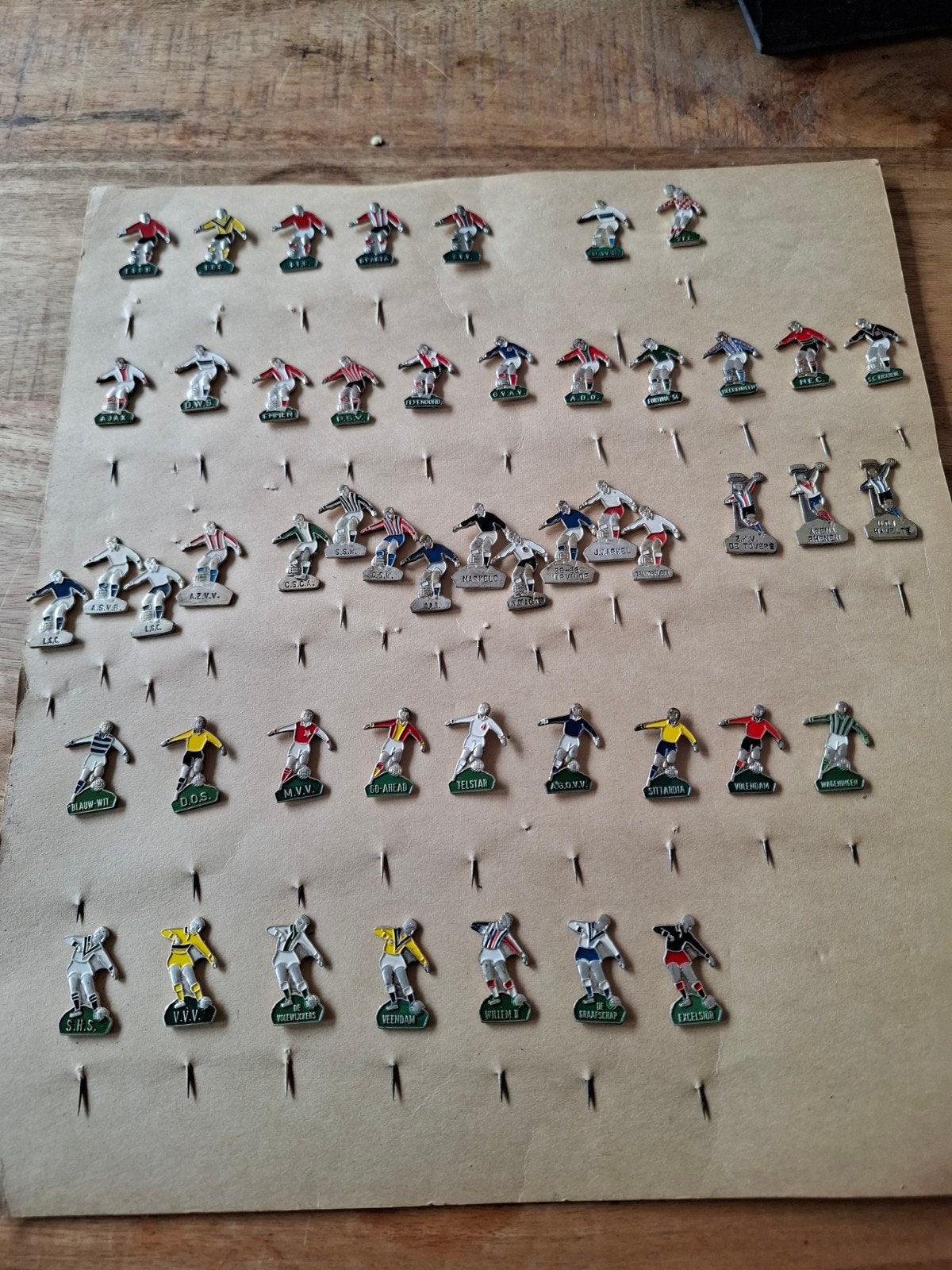 Vintage Voetbalspeldjes Collectie - Eredivisie Clubs, Ophalen of Verzenden, Gebruikt, Ajax, Overige typen