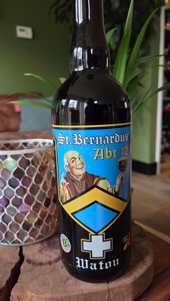 St. Bernardus Abt 12 - Gebotteld in 2015, Verzamelen, Biermerken, Ophalen of Verzenden, Zo goed als nieuw, Flesje(s), Overige merken