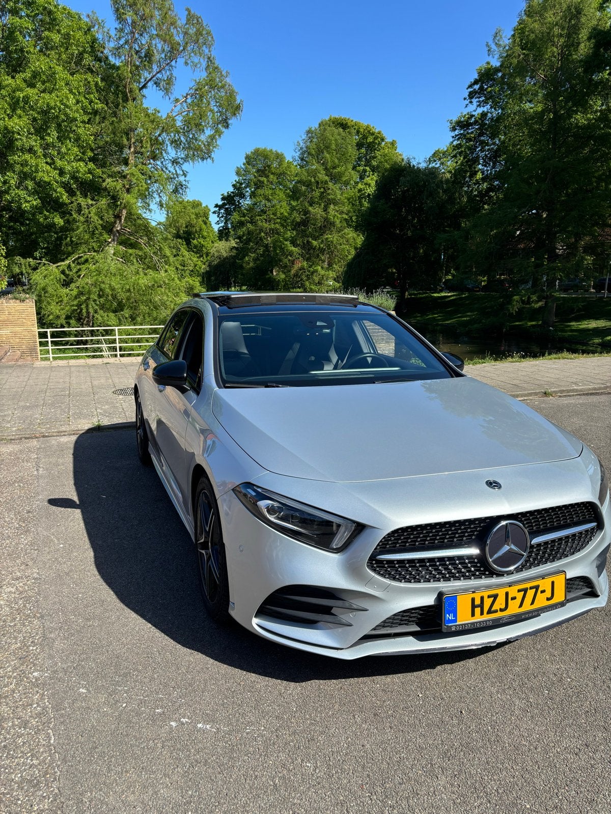 Mercedes-Benz A-Klasse A 220 190pk 7G-DCT 2019 Grijs, Particulier, 1600 kg, 725 kg, A-Klasse