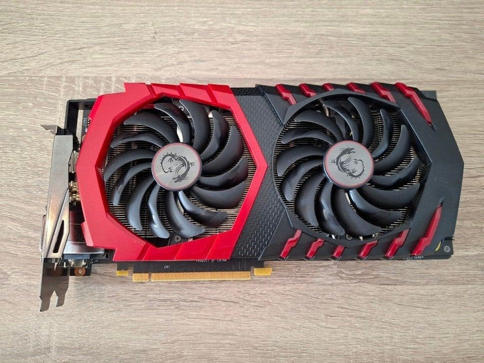 MSI GeForce GTX 1070 Gaming X 8G, Computers en Software, Ophalen, PCI-Express 3, Gebruikt, HDMI