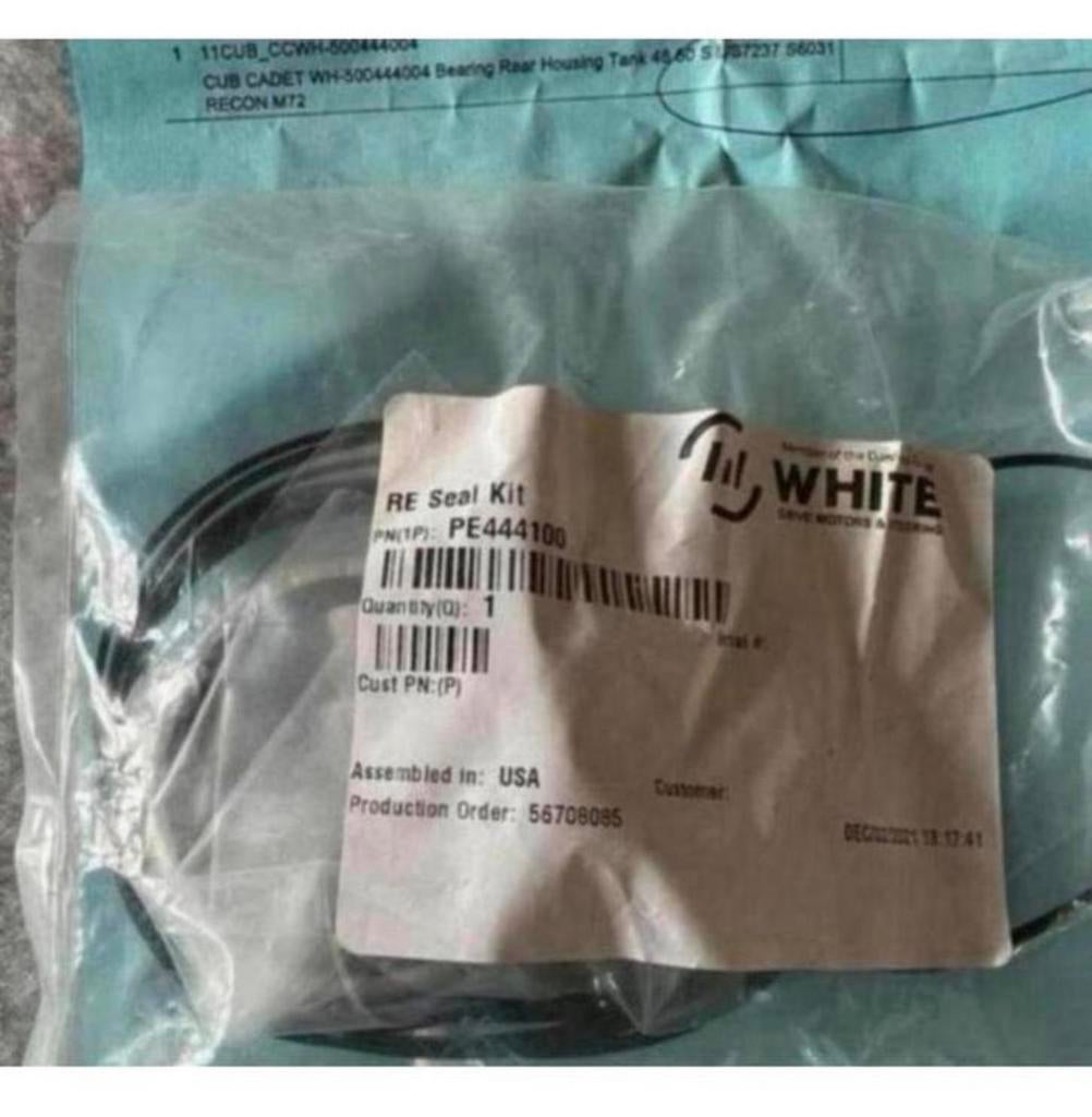 CUB CADET WH-500444004 Rear Housing Bearing Lager-Set nieuw, ONDERDEEL, Nieuw, Ophalen of Verzenden, H