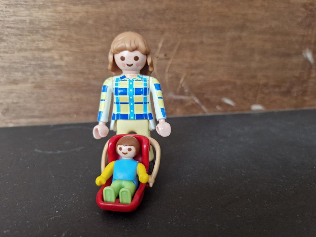 Playmobil 4668 - Moeder met baby, Ophalen, Gebruikt
