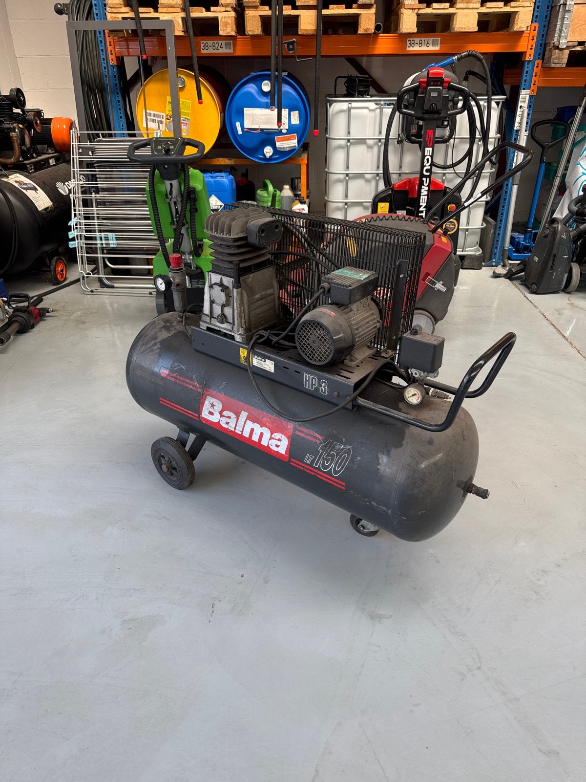 Balma HP 3 Compressor - Gebruikt, Goede Staat, Ophalen, Gebruikt, 200 tot 400 liter/min, Mobiel