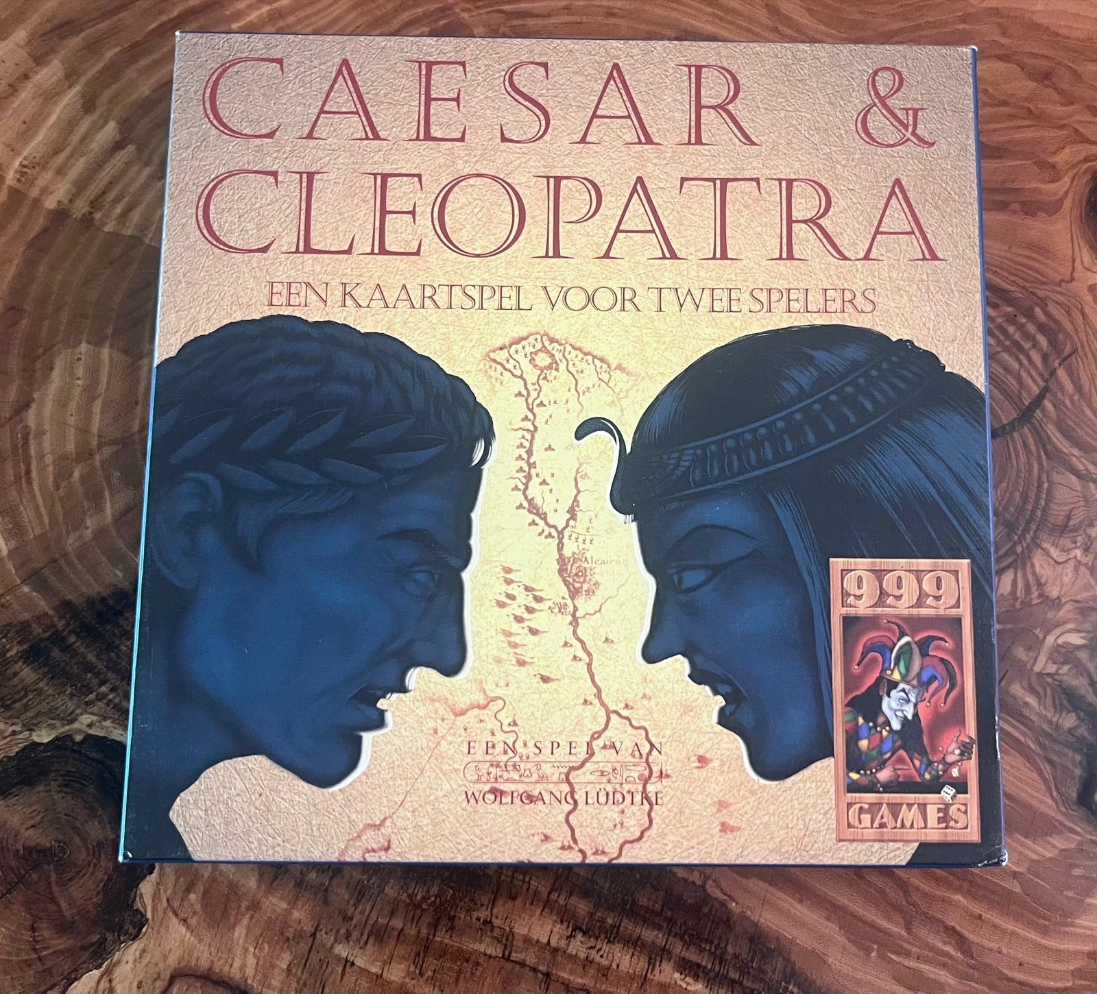 Caesar & Cleopatra: Een kaartspel voor twee spelers, Een of twee spelers, Ophalen of Verzenden, Gebruikt