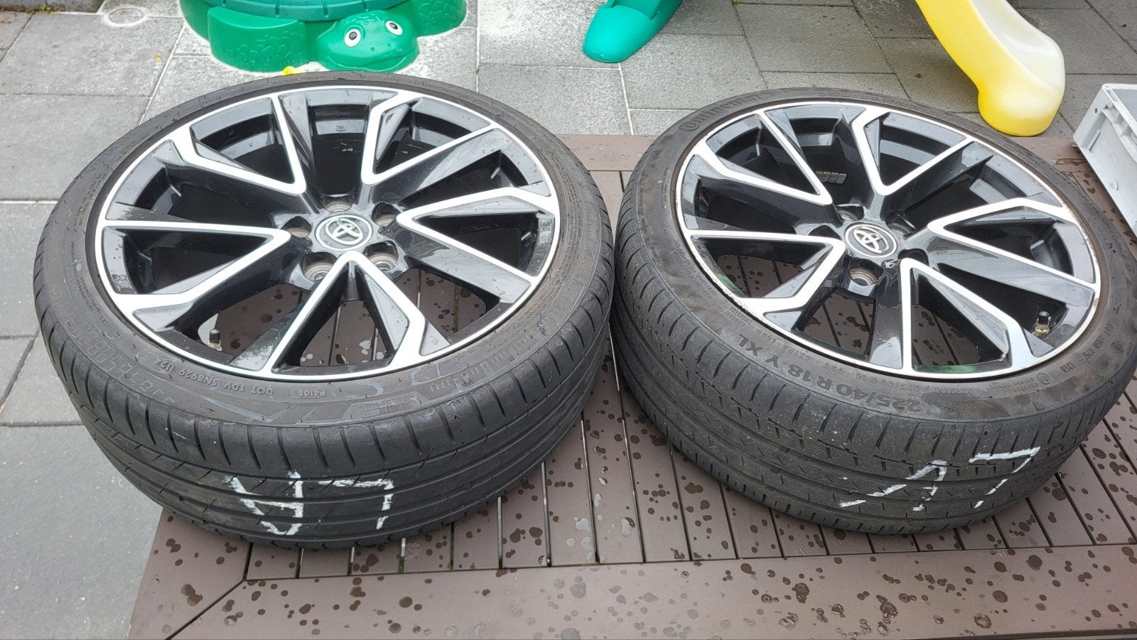 Toyota Corolla OEM Velgen 18 inch 225/40 114,3, Ophalen of Verzenden, Gebruikt