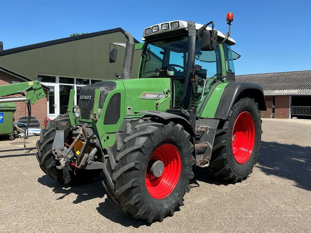 2009 Fendt 415 Vario TMS Vierwielaangedreven Landbouwtractor, Gebruikt, Fendt