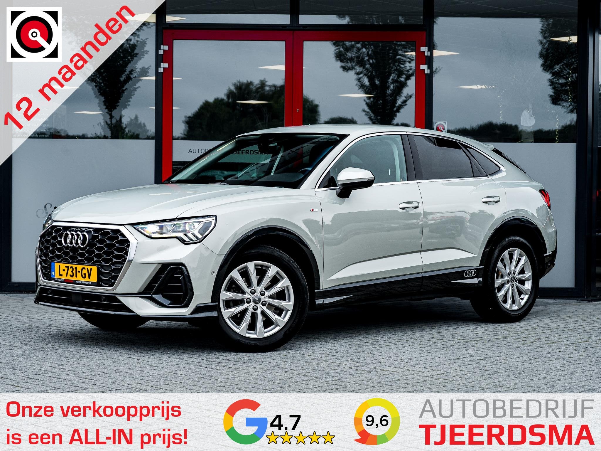 Audi Q3 Sportback 35 TFSI Pro Line S | S-Line | Trekhaak | S, Auto's, 12 maanden, Euro 6, 4 cilinders, 1505 kg