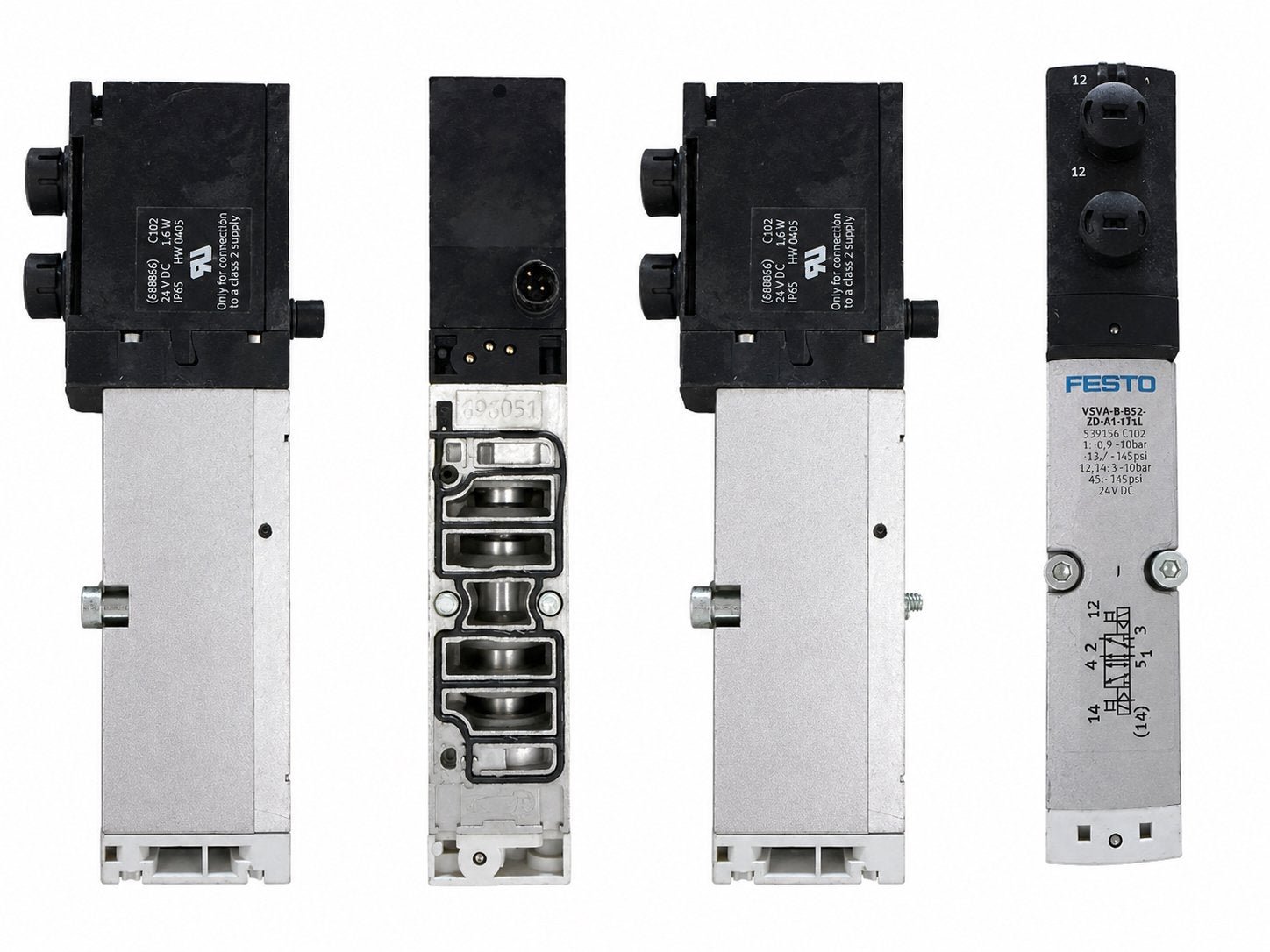 Festo VSVA-B-B52-ZD-A1-1T1L 5/2 Pneumatisch Magneetventiel, Ophalen of Verzenden, Zo goed als nieuw