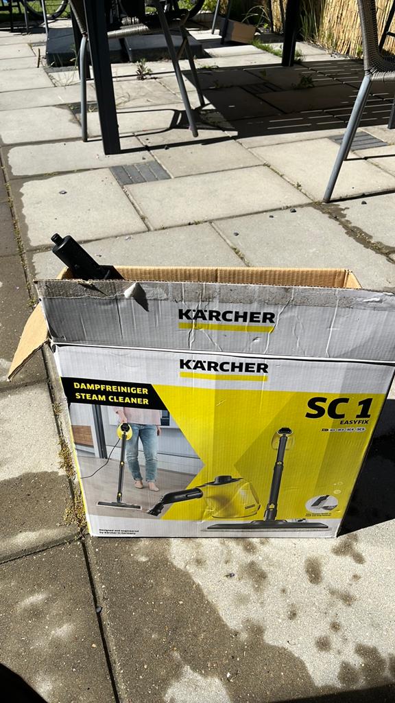 Kärcher SC 1 - Compleet in doos, Witgoed en Apparatuur, Stoomapparaten, Ophalen