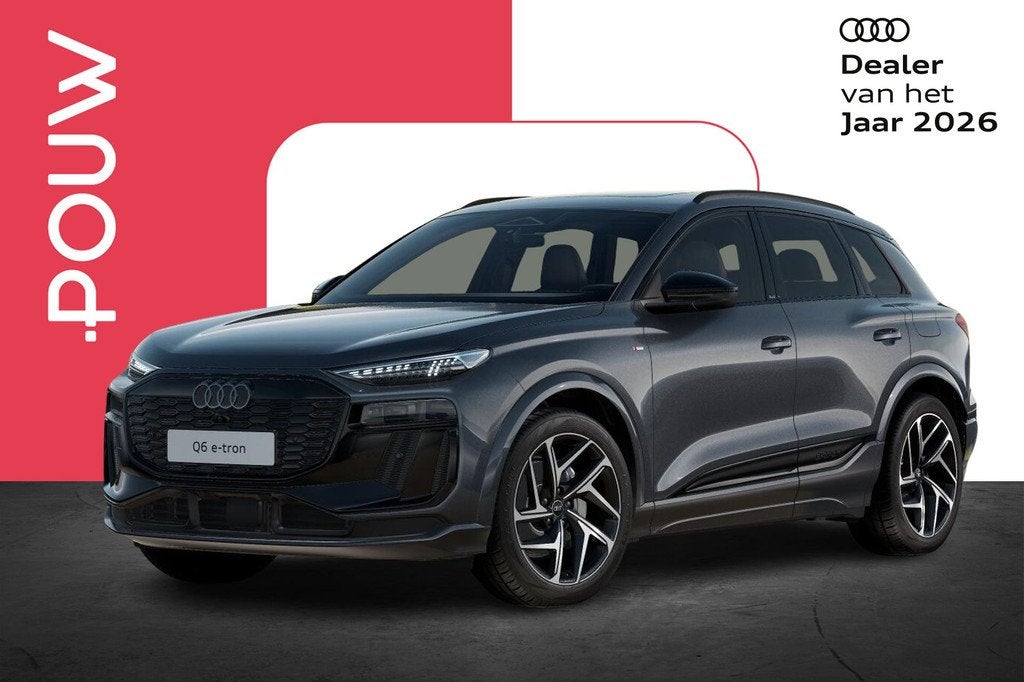 Audi Q6 e-tron 306pk S Edition Performance 100 kWh | Winterp, Auto's, Audi, Bedrijf, Te koop, Q6 e-tron, ABS, Achteruitrijcamera