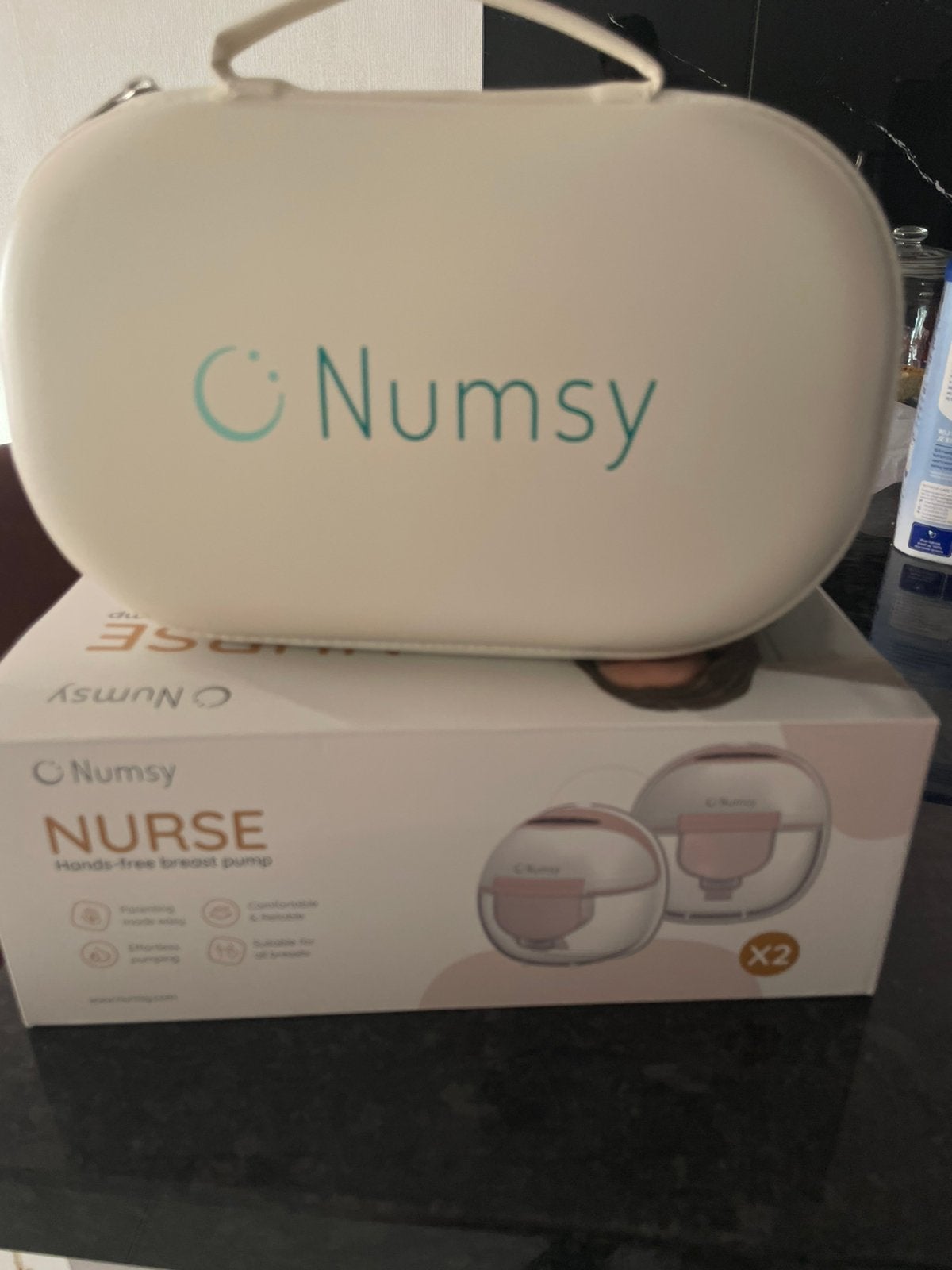 Numsy Nurse Draadloze Elektronische Borstkolf, Ophalen of Verzenden, Zo goed als nieuw, Borstkolf