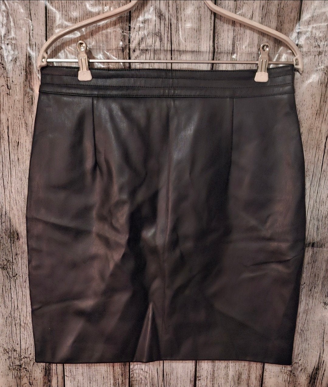 Supertrash PU zwart leren rokje met kaartje er nog aan mt M, Maat 38/40 (M), Supertrash, Zwart, Nieuw